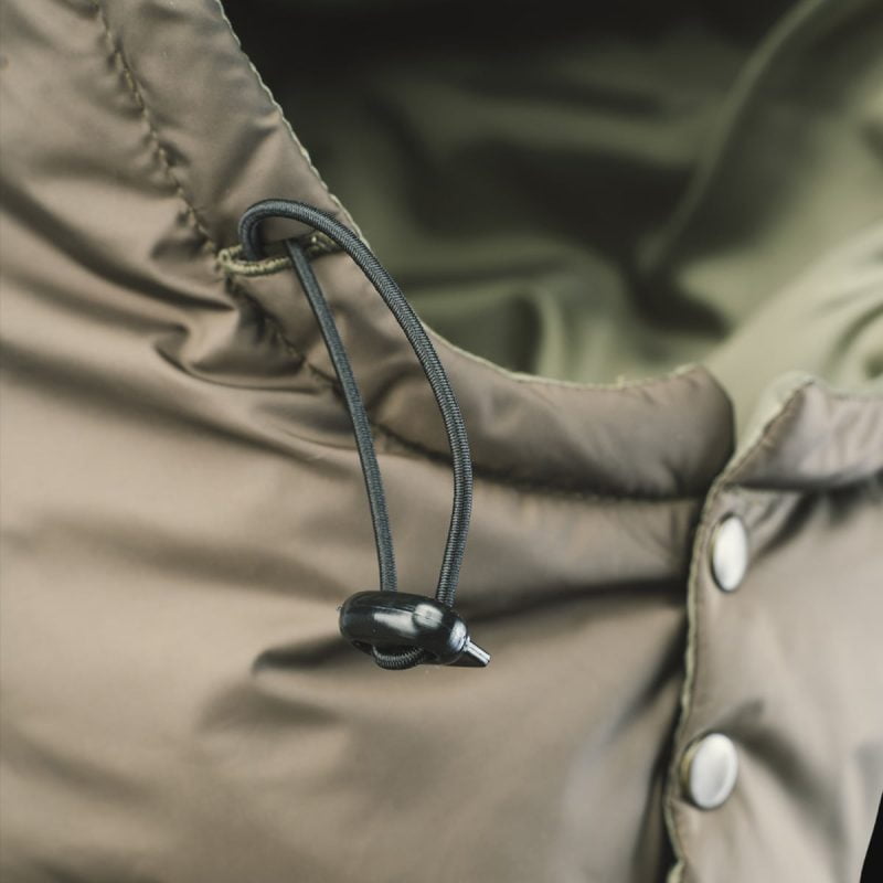 Beige Herrenweste mit Kapuze – O1 Troops - 07