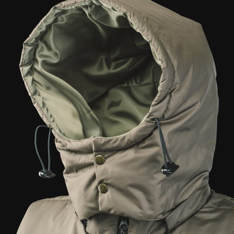 Beige Herrenweste mit Kapuze – O1 Troops - 10