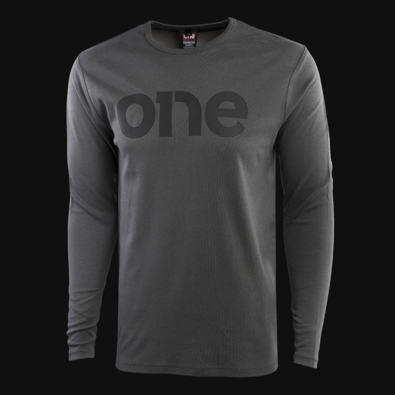 Graues Herrenhemd - Minimalist Dark One - 02