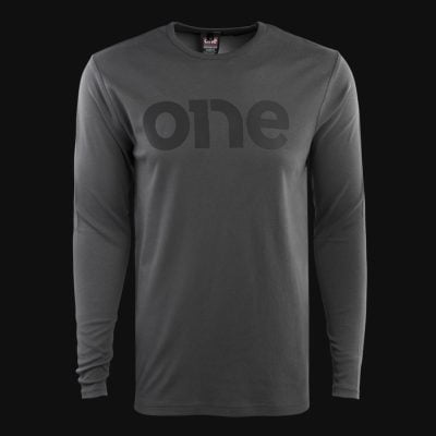 Graues Herrenhemd - Minimalist Dark One