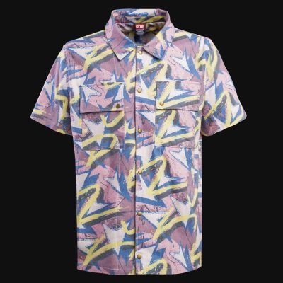 Herren Overshirt mit kurzen Ärmeln und Eingrifftaschen - Oasis One