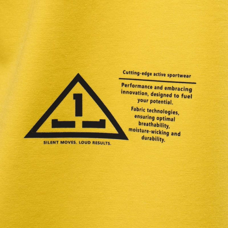 Herren T-Shirt gelb - Solar Burst - 07