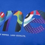 Herren T-Shirt blau – Multicolor One - 04