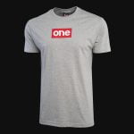 Herren T-Shirt grau – Red One - 02