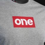 Herren T-Shirt grau – Red One - 03