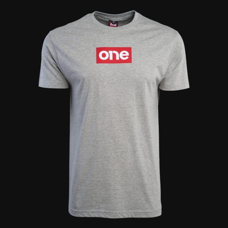 Herren T-Shirt grau – Red One