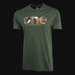 Herren T-Shirt grün – Forest One - 02