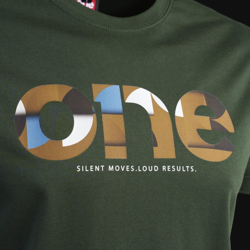 Herren T-Shirt grün – Forest One - 03