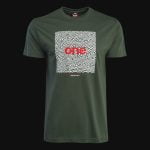 Herren T-Shirt grün – Maze One
