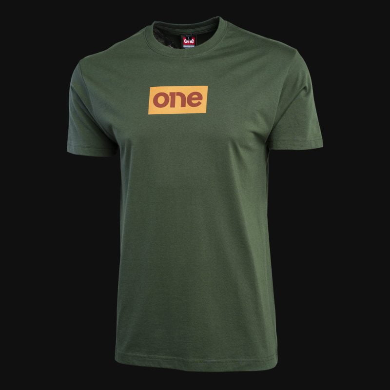 Herren T-Shirt grün – Sunset One - 02