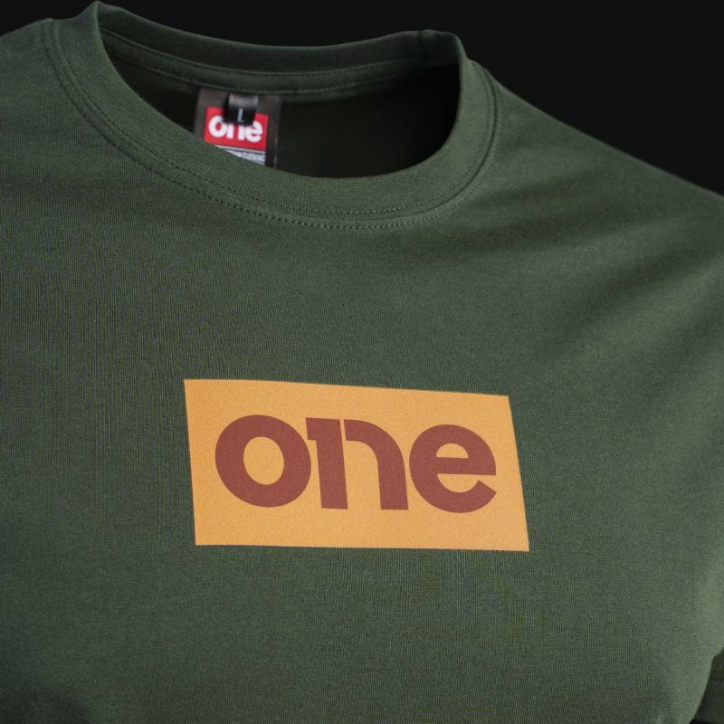 Herren T-Shirt grün – Sunset One - 03