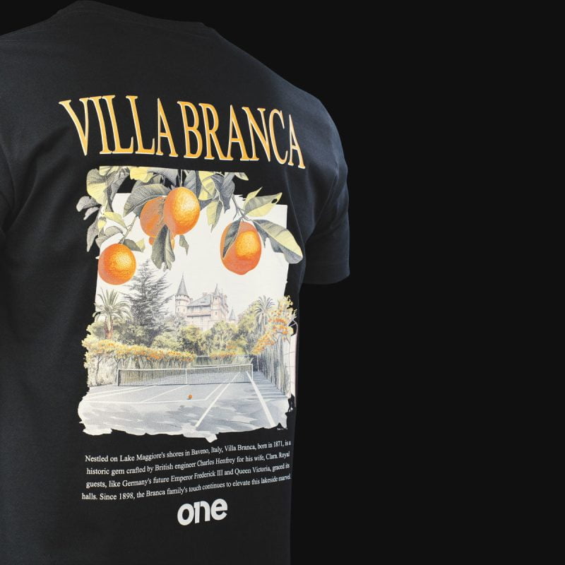 Herren T-Shirt schwarz – Mandarin Oasis One - 03