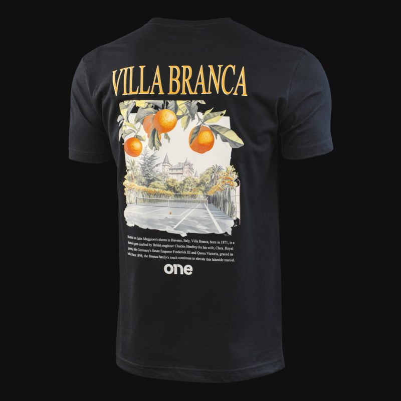 Herren T-Shirt schwarz – Mandarin Oasis One - 05