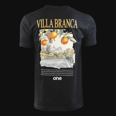 Herren T-Shirt schwarz – Mandarin Oasis One