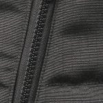 Schwarze Herrenweste mit Kapuze – O1 Black - 06