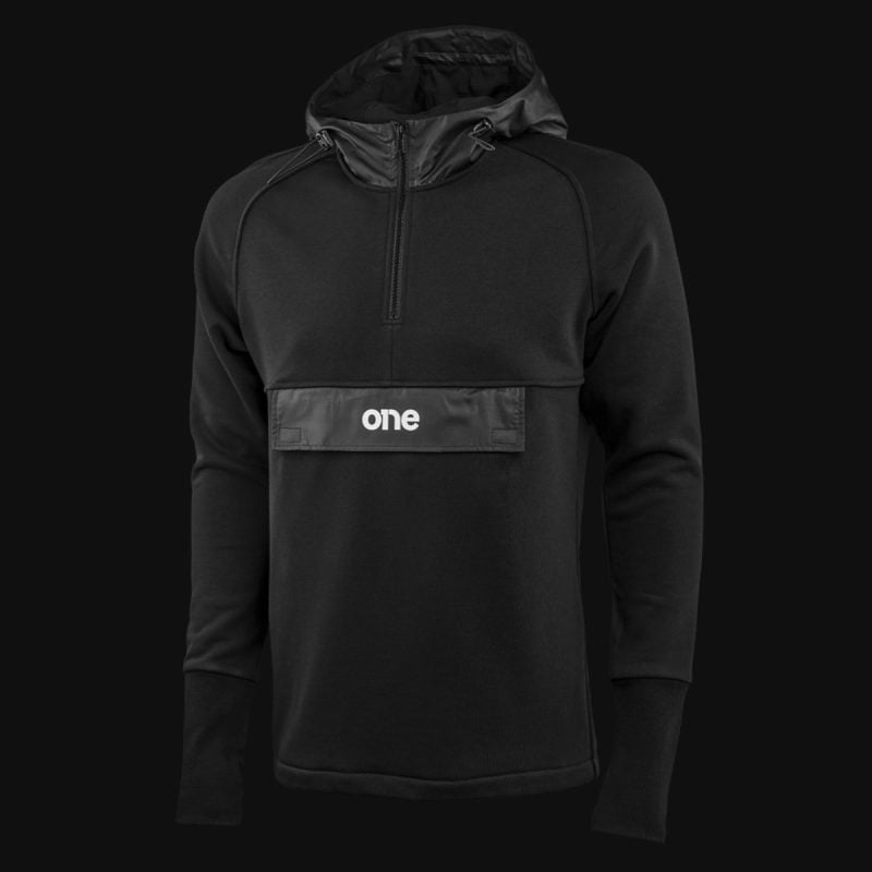 Schwarzes Herren Hoodie – Stealth Tech One - 02