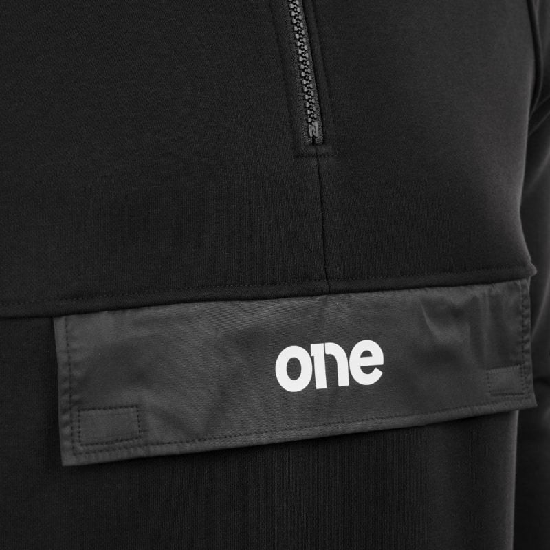 Schwarzes Herren Hoodie – Stealth Tech One - 05
