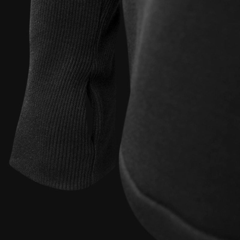 Schwarzes Herren Hoodie – Stealth Tech One - 06