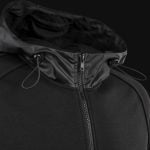 Schwarzes Herren Hoodie – Stealth Tech One - 07