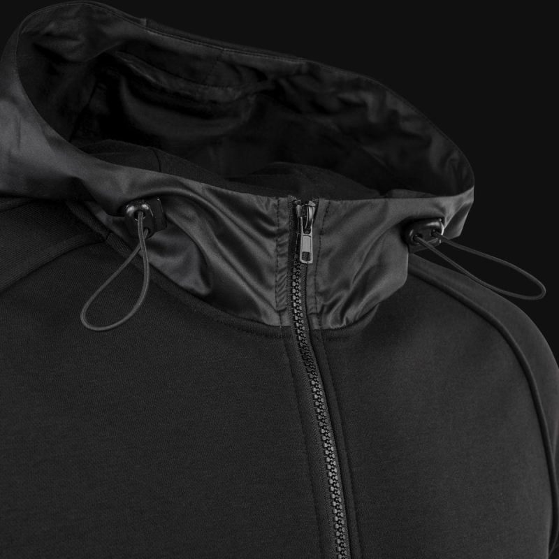 Schwarzes Herren Hoodie – Stealth Tech One - 07