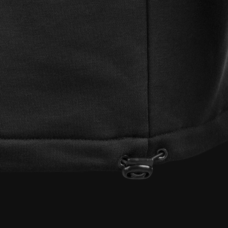 Schwarzes Herren Hoodie – Stealth Tech One - 08