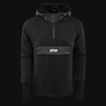 Schwarzes Herren Hoodie – Stealth Tech One