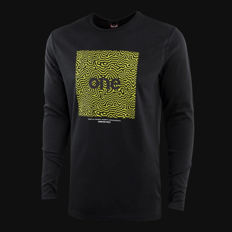 Schwarzes Herrenhemd - Maze One - 02