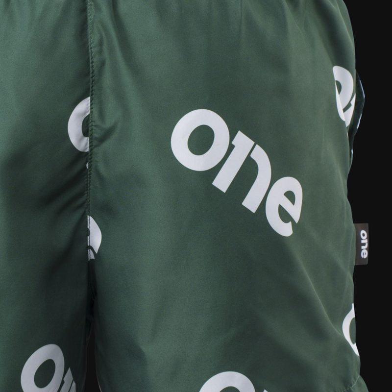 Herren Badeshorts Green One - 03