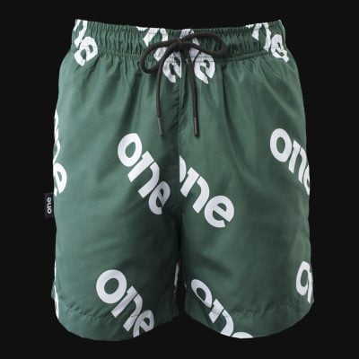 Herren Badeshorts Green One