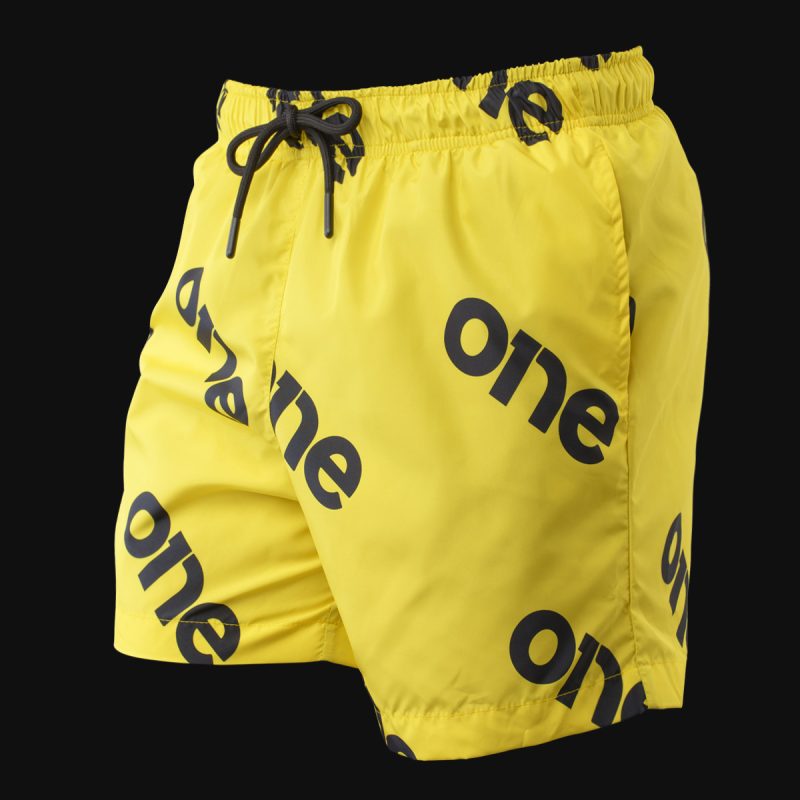 Herren Badeshorts Yellow One - 02