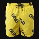 Herren Badeshorts Yellow One
