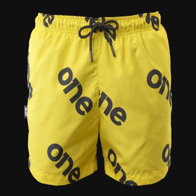 Herren Badeshorts Yellow One