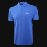 Herren Poloshirt blau mit Kragen Noble One - 03