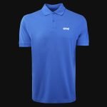 Herren Poloshirt blau mit Kragen Noble One