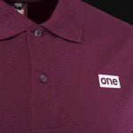 Herren Poloshirt burgund mit Kragen Legacy One - 02