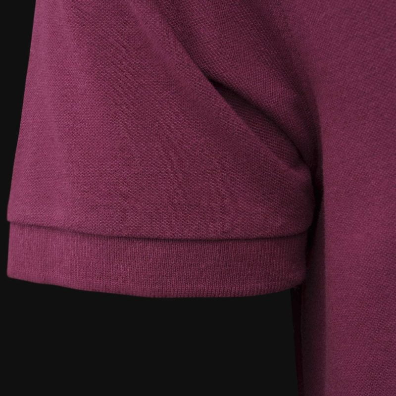 Herren Poloshirt burgund mit Kragen Legacy One - 04