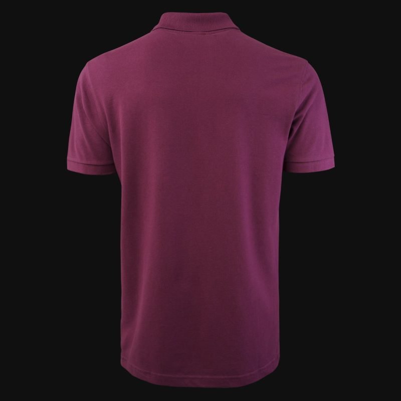 Herren Poloshirt burgund mit Kragen Legacy One - 05