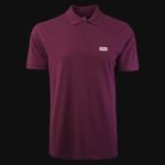 Herren Poloshirt burgund mit Kragen Legacy One