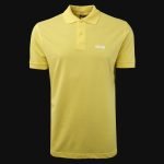 Herren Poloshirt gelb mit Kragen Solar One