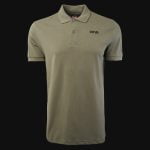 Herren Poloshirt khaki mit Kragen Sentinel One