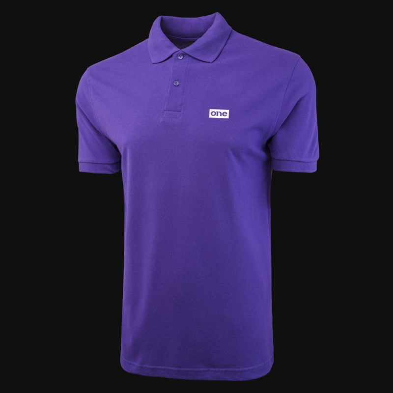 Herren Poloshirt lila mit Kragen Emperor One - 03