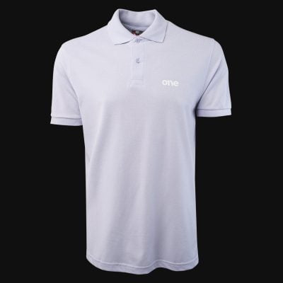 Herren Poloshirt lila mit Kragen Valor One