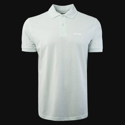 Herren Poloshirt mint mit Kragen Alpine One