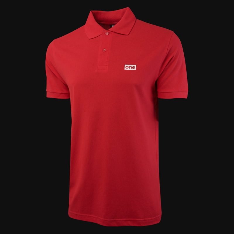 Herren Poloshirt rot mit Kragen Blaze One - 03