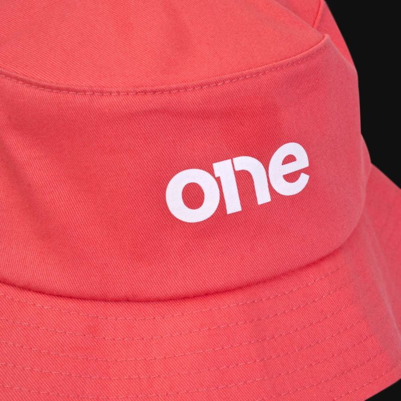Herren stoffhut rosa - One - 02