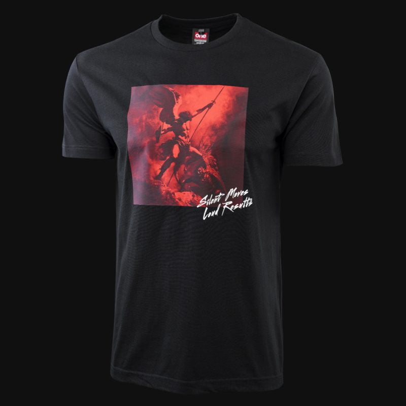 Herren T-Shirt schwarz – SMLR Anvrsry - 02