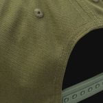 Kappe grün mit Verschluss Khaki O1 - 03