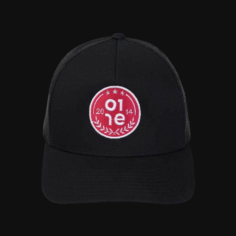 Kappe schwarz mit Verschluss FC One - 04