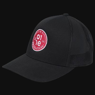 Kappe schwarz mit Verschluss FC One