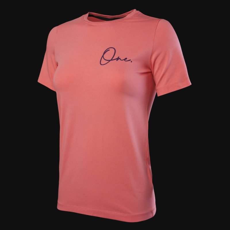 Koralle Damen-Slim fit T-Shirt - Flutter One - 02